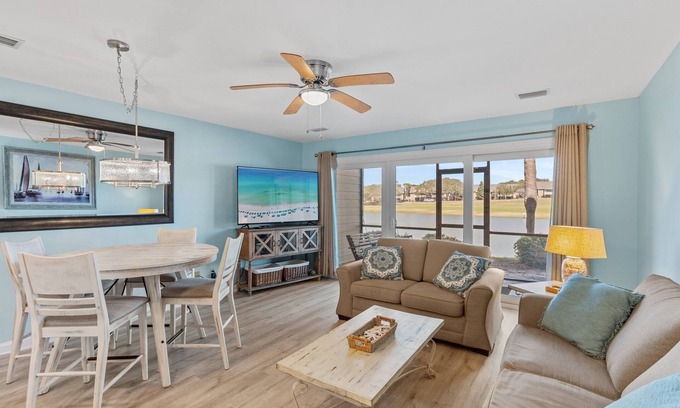 Fort Walton Beach - Destin Condo | Ground Floor Seascape Resort Villa! 50 Steps to BEACH! Pool, Tennis, Shopping