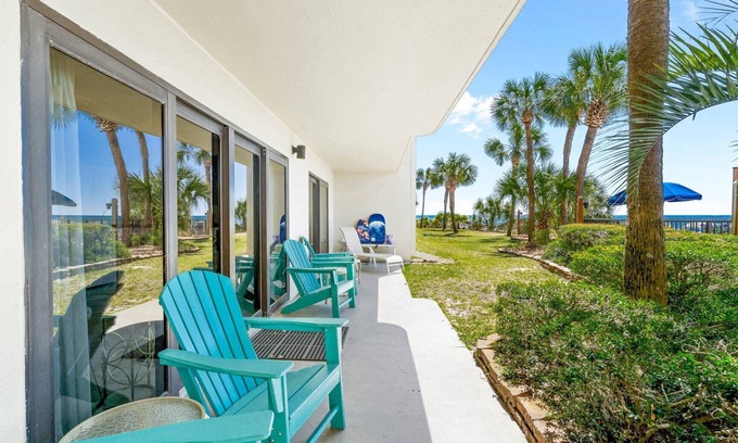 Lower Grand Lagoon Condo | Ground-Floor | Huge Patio | Steps to Pool and Beach | FLPCB9