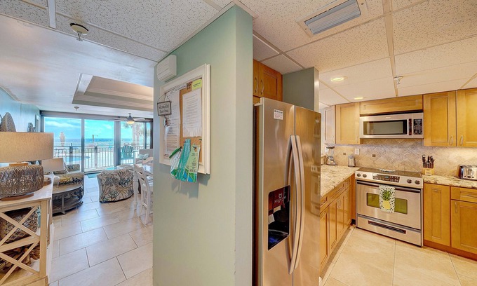 Biltmore Beach Condo | GROUND FLOOR UNIT! 3br/3b with TWO masters! Pool accessible from private patio!