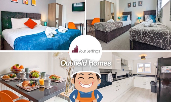 Peterborough House | Group Stay Deasls on Outfield 5BR House w/10 Beds