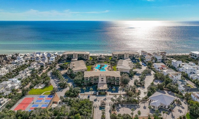 Rosemary Beach Condo | GULF FRONT- 1st floor - High Pointe Beach Resort 2br/2ba- Beach Service INCLUDED