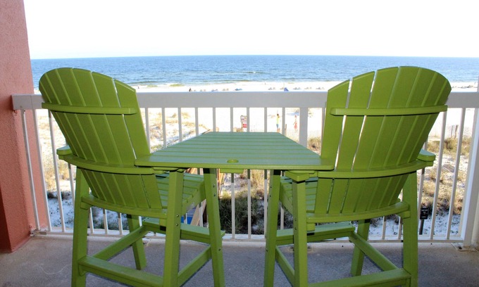 Orange Beach Condo | Gulf-front 2-bedroom; summer is hot but we have cool deals for the fall.book now