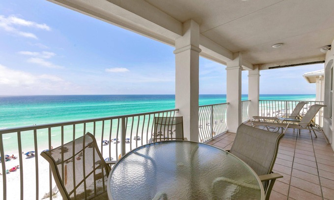 Santa Rosa Beach Condo | Gulf Front 3bed/3bath - Quiet Top Floor, Heated Pool!