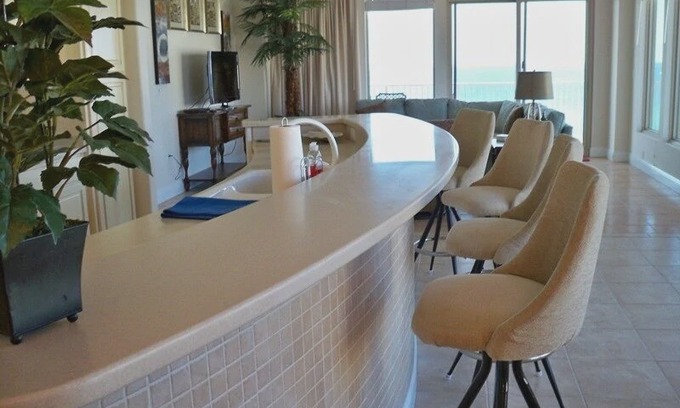 Panama City Beach Condo | Gulf Front 707 - All King Beds - Flat Screen TVs; Updated; Beach Service