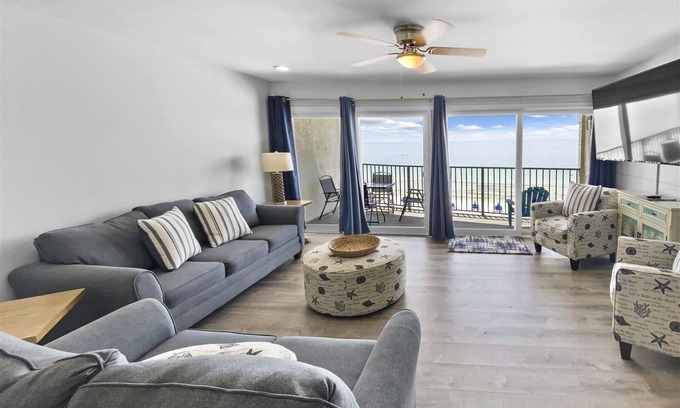 Santa Rosa Beach Condo | GULF FRONT and Renovated -2 Bikes- Private Beach Access, FREE Beach Chairs - BMT 3A
