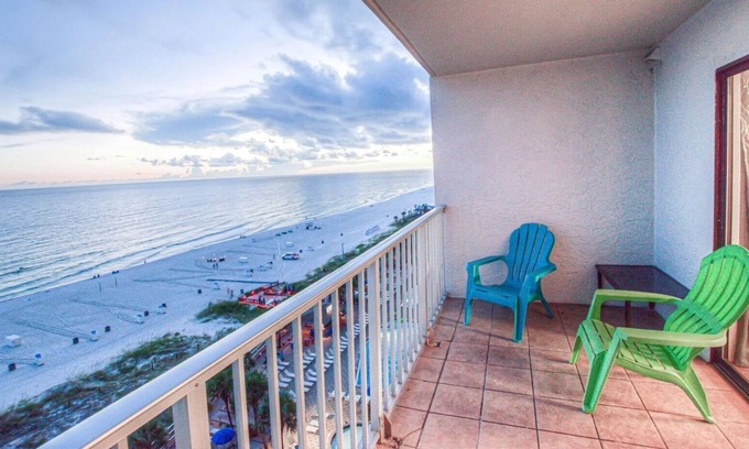 Panama City Beach Condo | Gulf-Front Condo - Amazing Views, 2 Pools, Steps to Beach