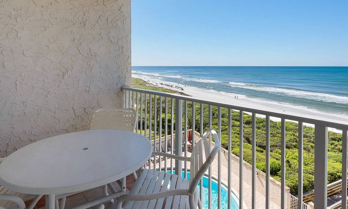 Seagrove Beach Condo | Gulf-Front condo, Private Beach, Beach Chairs + Free Attraction Tickets!