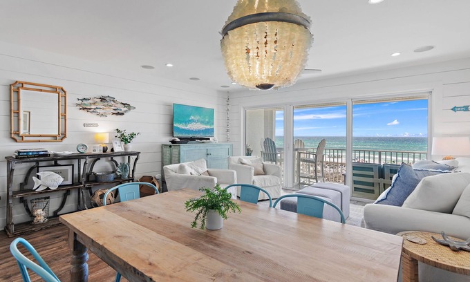 Seagrove Beach Condo | Gulf front condo with gulf and lake views - 2 Bikes - Commodore`s Retreat 202