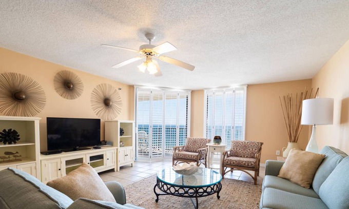 Orange Beach Condo | Gulf Front Condo | Indoor Pools! | Liquid Life