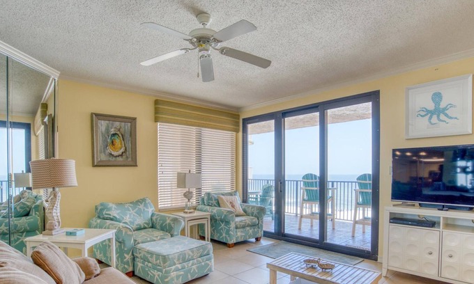 Orange Beach Condo | Gulf Front Condo | Outdoor & Indoor Pools!