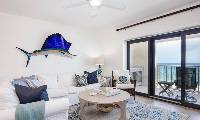 Gulf Shores Condo | Gulf Front Condo | Outdoor Pool & Grill!