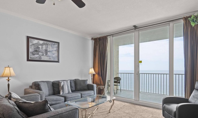 Gulf Shores Condo | Gulf Front Condo | Outdoor Pool on Property!