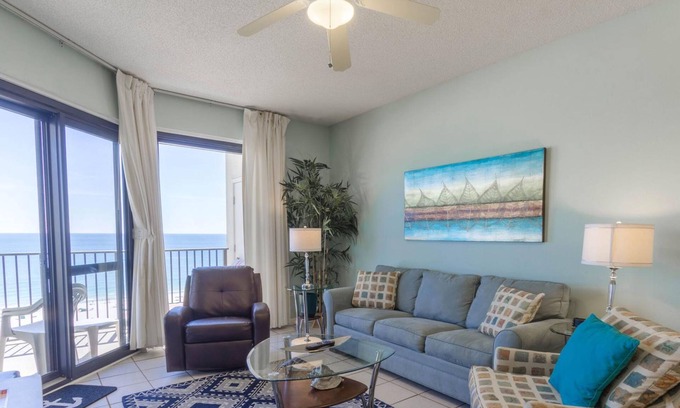 Orange Beach Condo | Gulf Front Condo | Outdoor & Indoor Pools!
