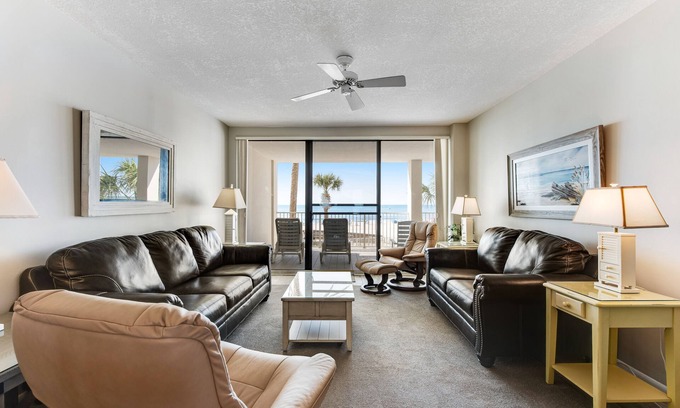 Orange Beach Condo | Gulf-front condo with heated indoor & outdoor pools & gym