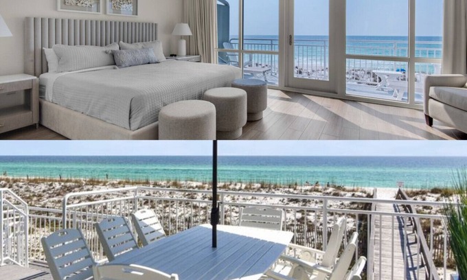 White Sands House | Gulf Front conveniences with resort amenities!
