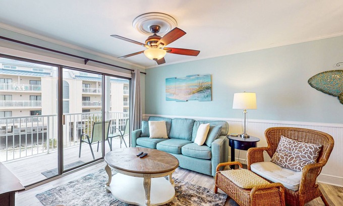 Orange Beach Condo | Gulf Front Getaway w/Free WiFi, Central A/C, Balcony, Shared Pool, Beach Access