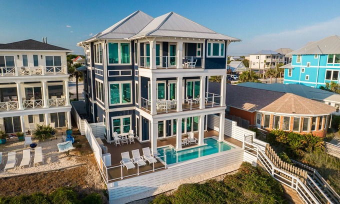 Kiska Beach House | Gulf-Front Home | Private Infinity Pool | Breathtaking Views