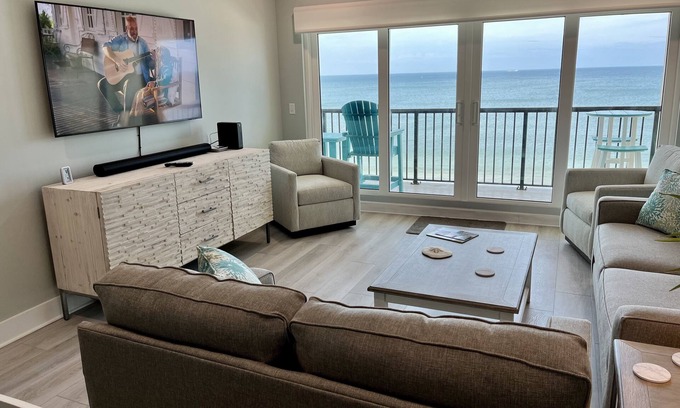 Mexico Beach Condo | Gulf Front Penthouse- Endless Summer 4B