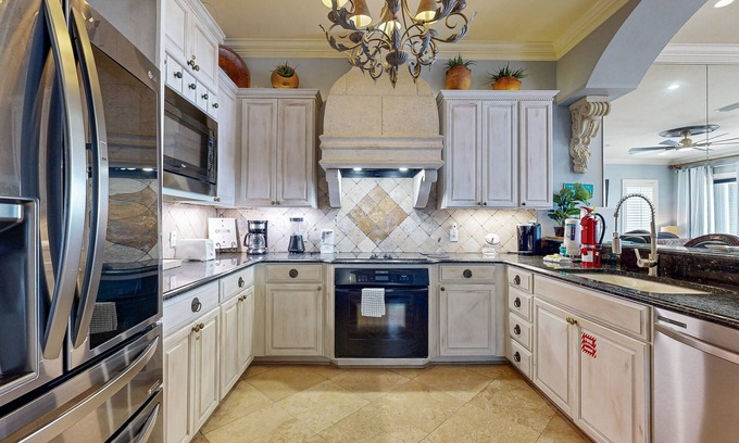 Navarre Beach House | Gulf front townhome w/water views, updated interior, beach access
