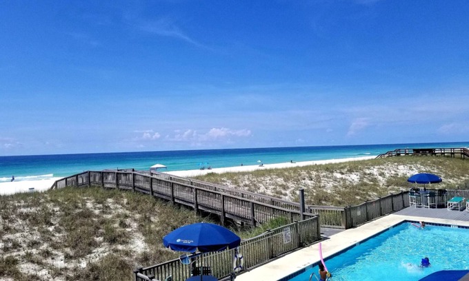 Navarre Beach Condo | Gulf Front View.