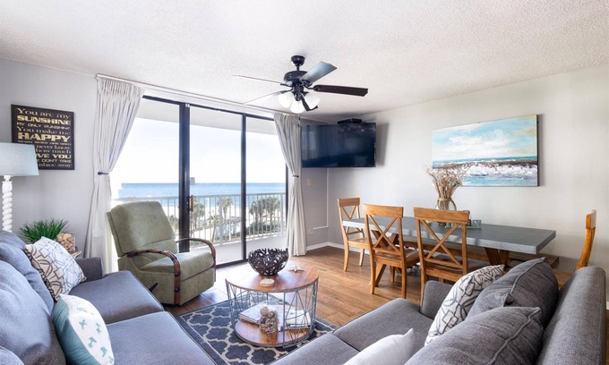 Orange Beach Condo | 🏖️Gulf Front with Lovely Views | Seaside Beach & Racquet Club 4412🏖️