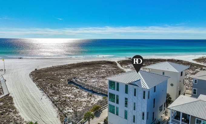 Grayton Beach House | Gulf Front With Private Pool- Grayton Dream By Royal Destinations
