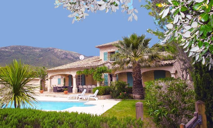Preconil Villa | Gulf of St Tropez French Riviera beautiful private villa,heated pool & air con