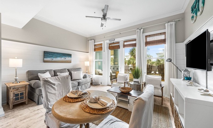 Santa Rosa Beach Apartment | GULF PLACE - Sea You Soon Steps to Beach Romantic Studio