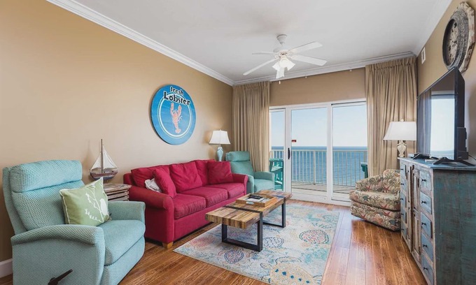 Gulf Shores Condo | Gulf Shores Seawind 1406 - Beachfront Incredible view