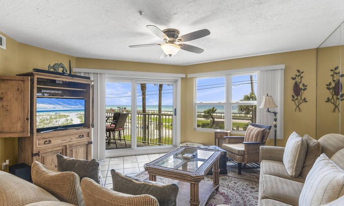 Miramar Beach Condo | Gulf View + Beach Access & Chairs ~ Maravilla 2208