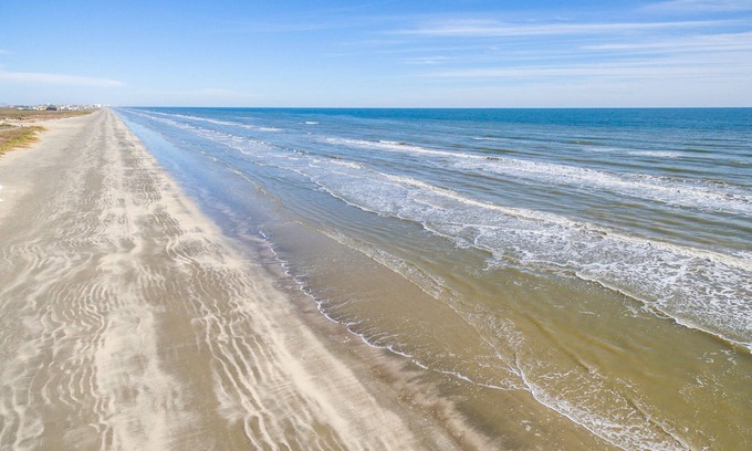 Galveston House | Gulf-view getaway with furnished deck & WiFi - walk to beach, dogs OK