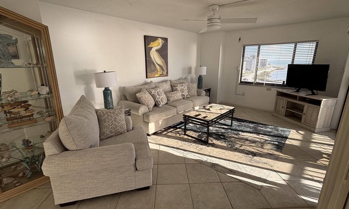 South Island Condo | Gulfside Paradise with Unmatched Views of the Gulf of America