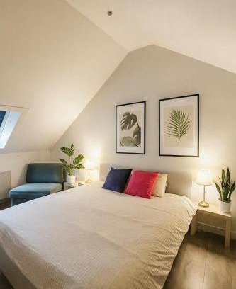 Ghent Apartment | Habitación con cocina en Gante