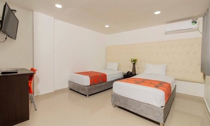 El Prado Hotel | Habitacion Deluxe Twin Cerca Al Malecón Turístico Río Magdalena Barranquilla