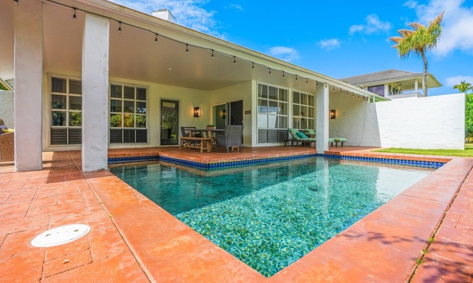 Princeville House | Hale 'Auana Princeville Pool House with AC, North Shore Kaua'i