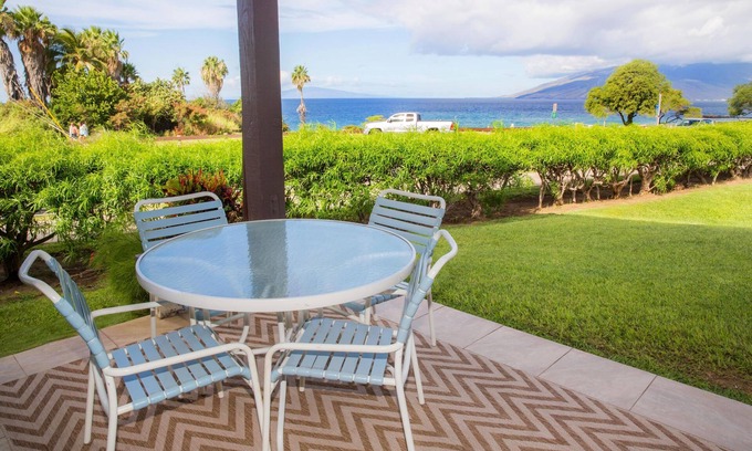 Kihei Condo | Hale Kamaole 177 Ground floor condo, easy access to best beach on Maui!
