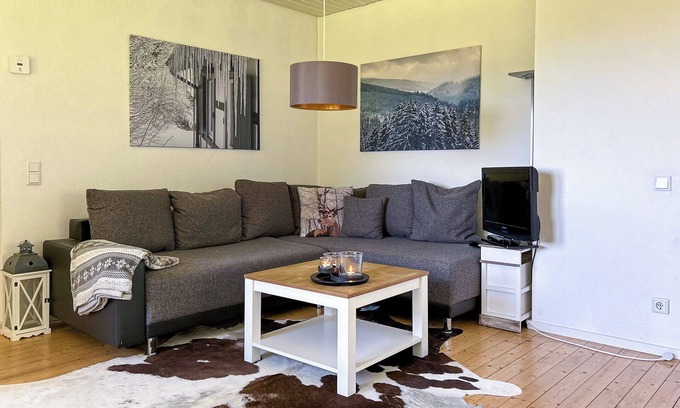 Langewiese House | Half-timbered house, magnificent view, directly on the Rothaarsteig, near Winterberg