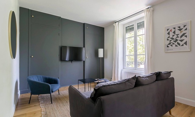 Perrache Apartment | Hamac Suites - Le Bayard - 2 Bedrooms - Lyon 2