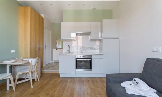 Jean Moulin - Marius Berliet Apartment | Hamac Suites - Monplaisir fully equipped studio-2p