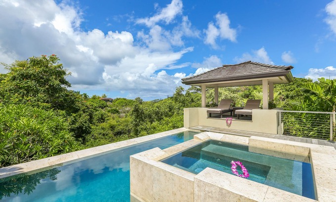 Princeville House | Hanalei Plantation Villa: Secluded, Pool, Hot Tub, AC & Ocean Views