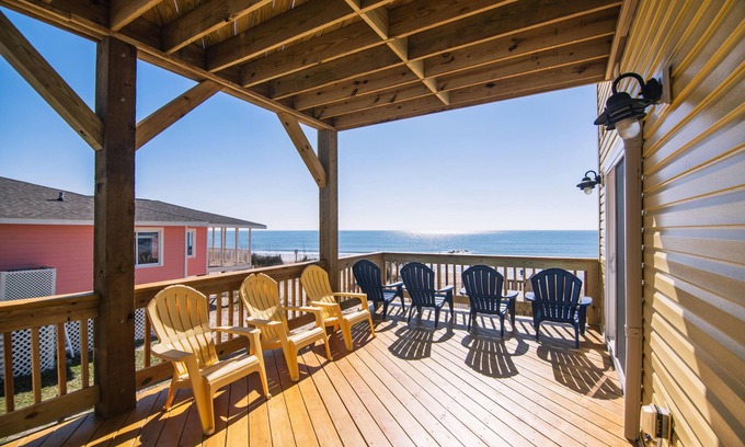 Edisto Island House | Hannah's Choice-Endless Beach/Ocean Views; Pet Friendly, 3 Sundecks;Elevator