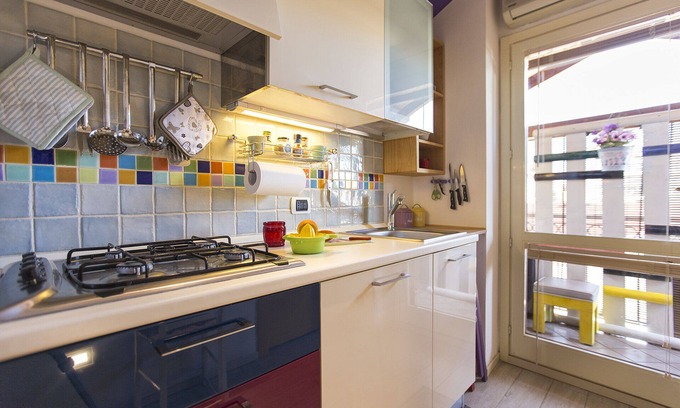 Alghero Apartment | Happy House by the sea FANTASTIC brand new penthouse with balcony 300mt from sea