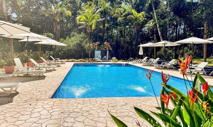 Fronteras Cabin | Happy Iguana Marina Ecolodge Waterfront Cabin #1, A/C, Starlink, Pool, Sleeps 4