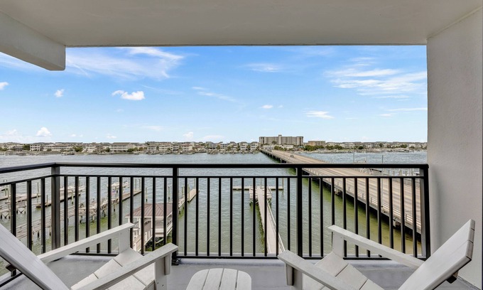 Wrightsville Beach Condo | Harbor Inn 405 - Fantastic sound front condo with ocean views!