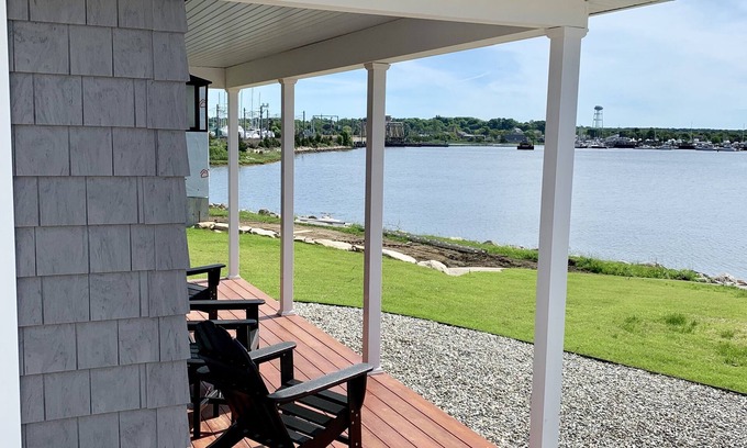 West Mystic Cottage | Harbor View Landing, Mystic CT - The Block Island Waterfront Cottage