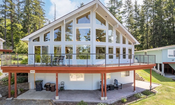 Langley House | Harborview Getaway - Views | Beach Access