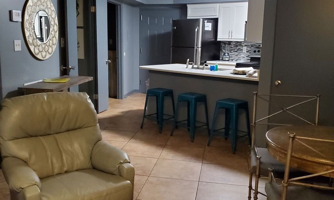 Orange Beach Condo | Harbour Place unit 208 —Two-bedroom beachfront paradise near Gulf State Park