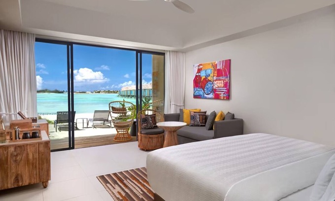 Farukolhufushi Island Hotel | Hard Rock Maldives – Beachfront Silver Studio with Private Terrace