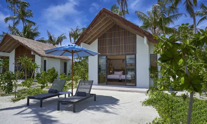 Farukolhufushi Island Hotel | Hard Rock Maldives, Gold Beach Villa, Direct Beach Access, Oceanview