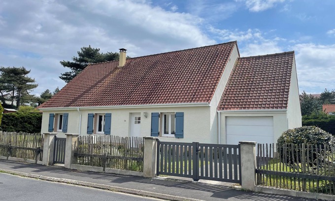 Hardelot-Plage House | HARDELOT Plage: Single storey house near center & quiet beach